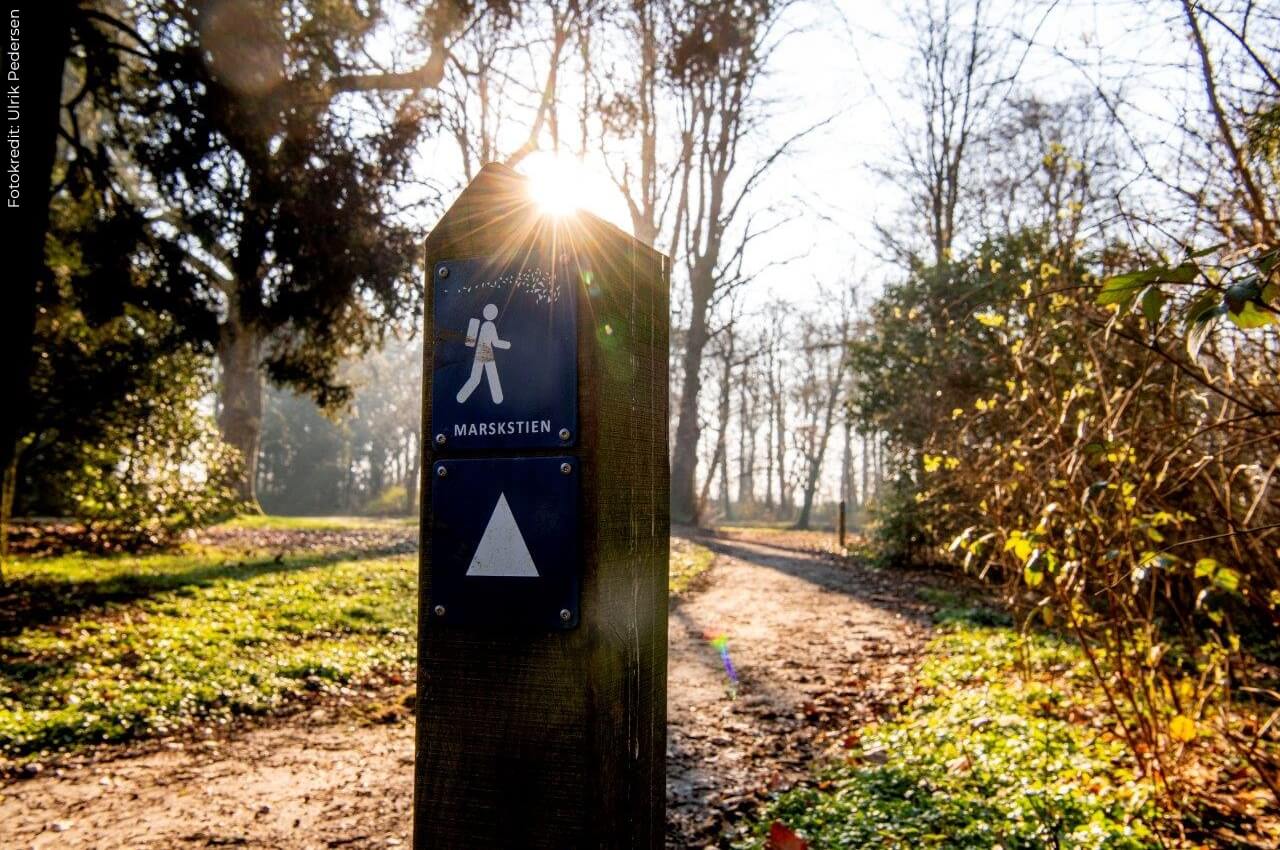 Skiltning for Marskstien